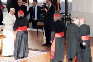 papież franciszek i audiencja dla polaków